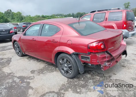 2014 Dodge Avenger Se from USA, damaged, VIN 1C3CDZABXEN217107
